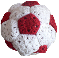 Bonnet supporter rouge et blanc