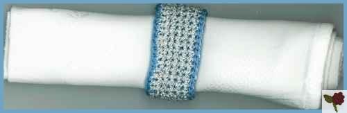 Rond de serviette au crochet