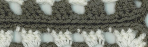 couture sur l'endroit